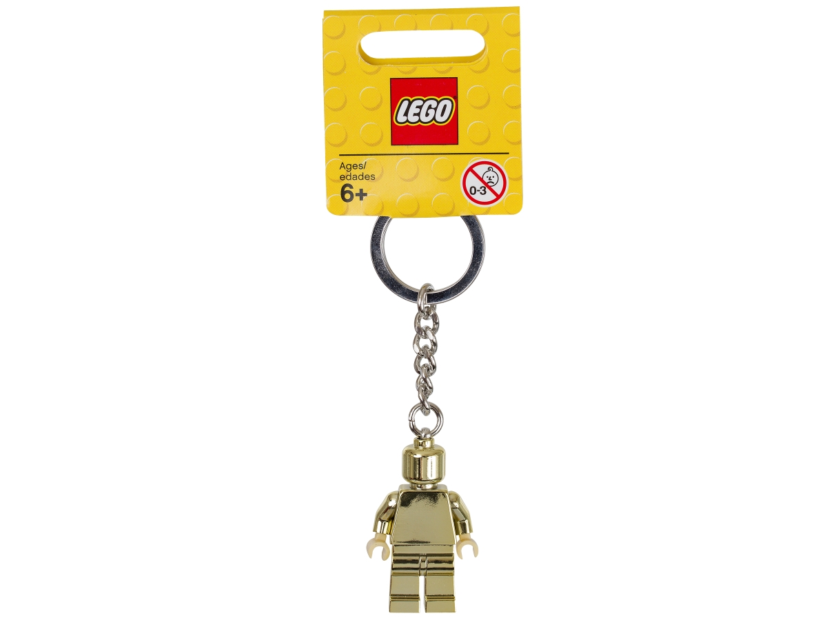 lego 850807 aranyszinu minifigura kulcstarto