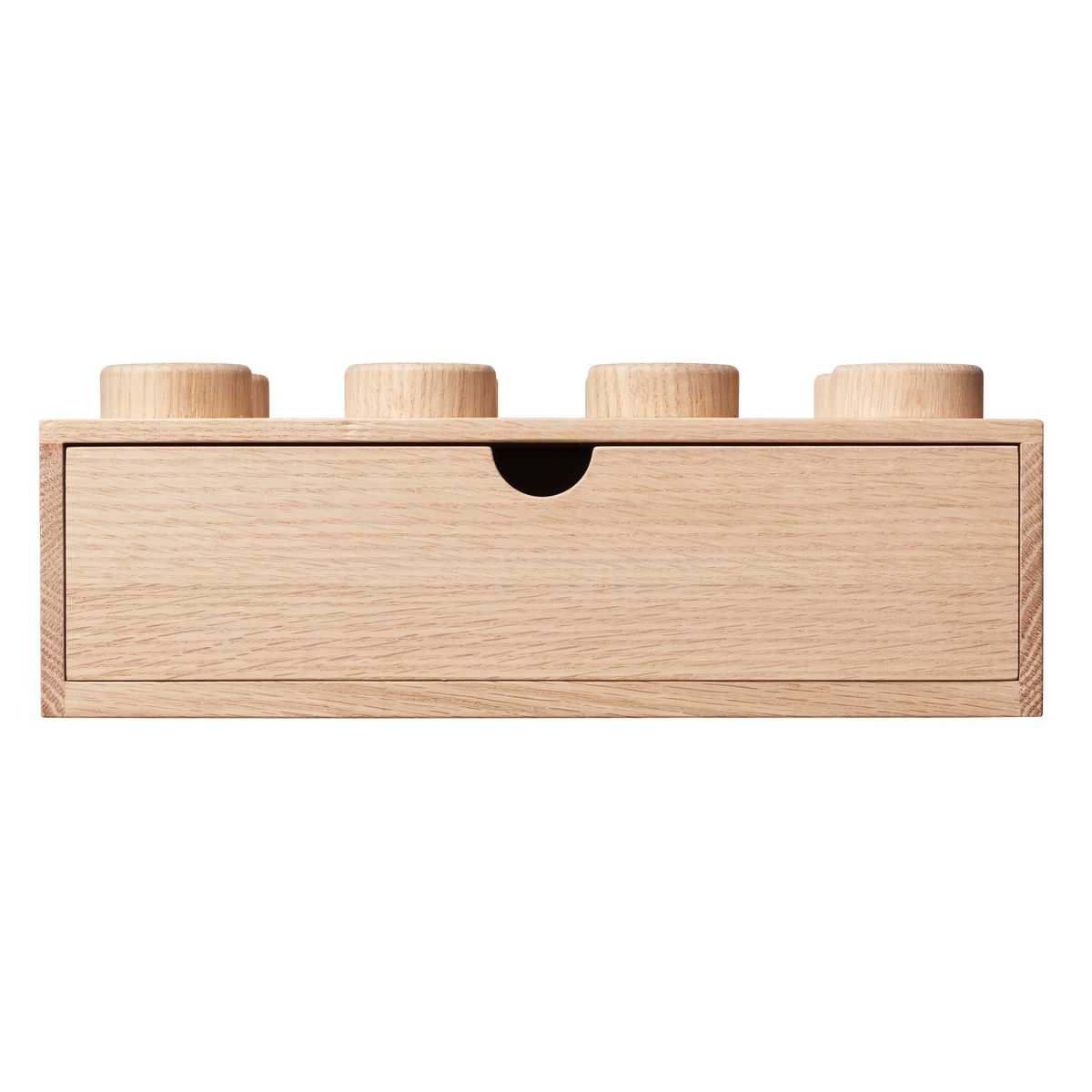 wooden desk drawer 8 light oak 5007111